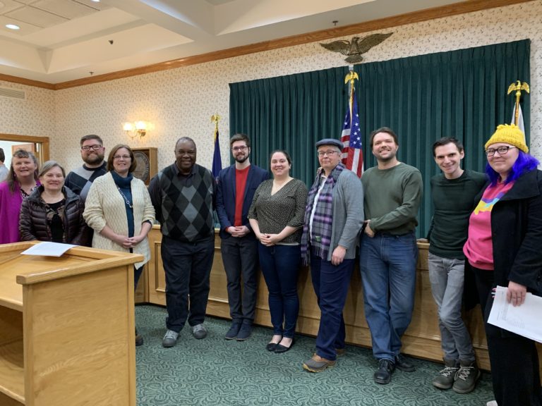 Huntingdon Makes History First Rural Community in PA to Adopt LGBT Nondiscrimination Law The